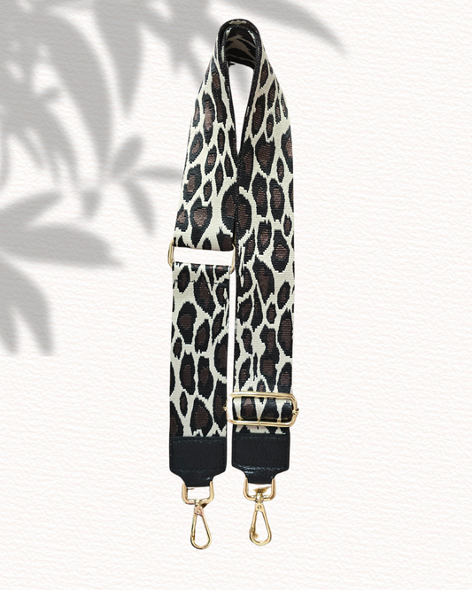 Bagstrap met Luipaard print